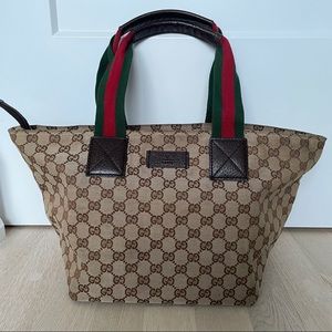 Gucci Logo Tote